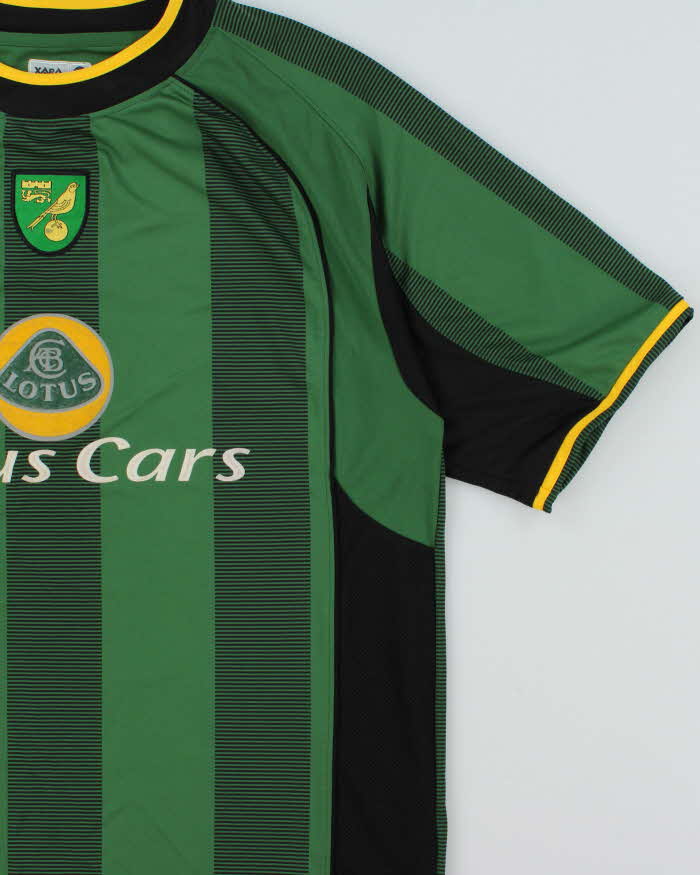 Vintage 2004-05 Xara Norwich FC Away Football Shirt - L