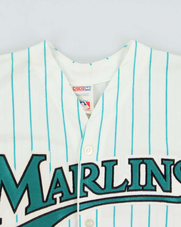 Vintage 1990s CCM Florida Marlins MLB Baseball Jersey - XL