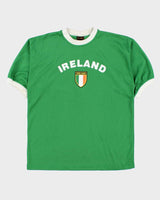 Vintage Y2K 00s La Man Ireland Crewneck Sports Jersey - L