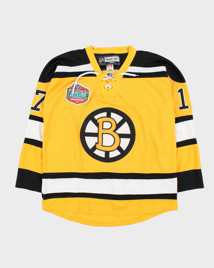 Vintage 2010 Reebok CCM Boston Bruins Lucic Winter Classic Ice Hockey Jersey - L