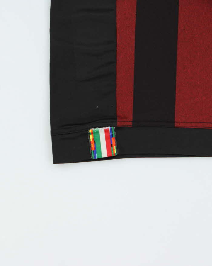 Vintage 2015-16 Adidas AC Milan FC Long Sleeve Home Shirt - L