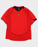 DS Vintage 2004-06 Nike Total 90 Belgium Football Home Shirt - L