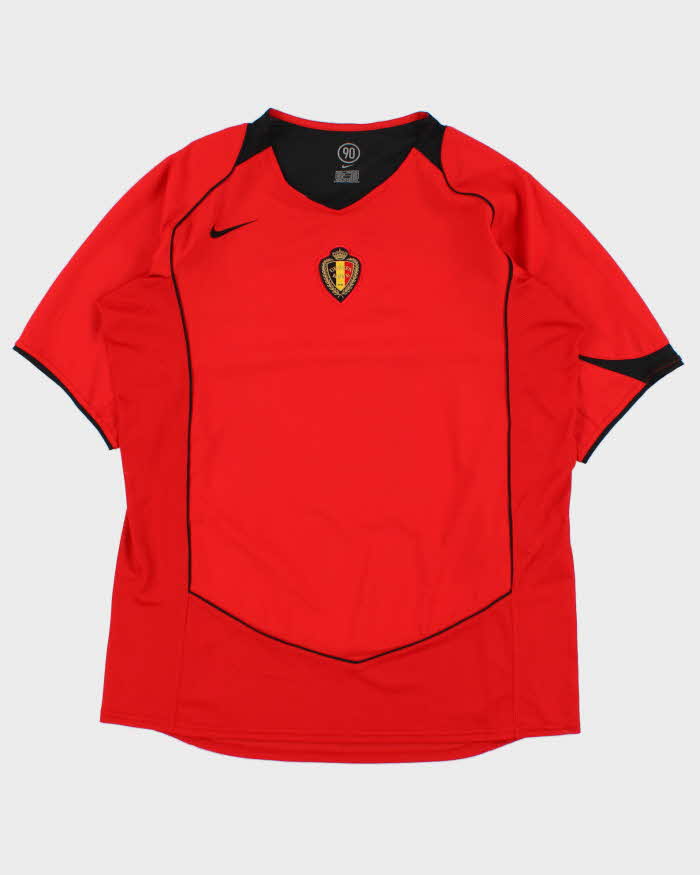 DS Vintage 2004-06 Nike Total 90 Belgium Football Home Shirt - L