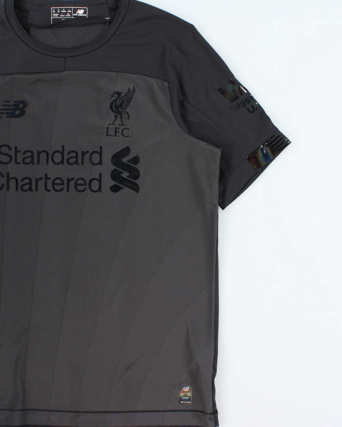 2019-20 New Balance Liverpool FC Blackout Shirt - M