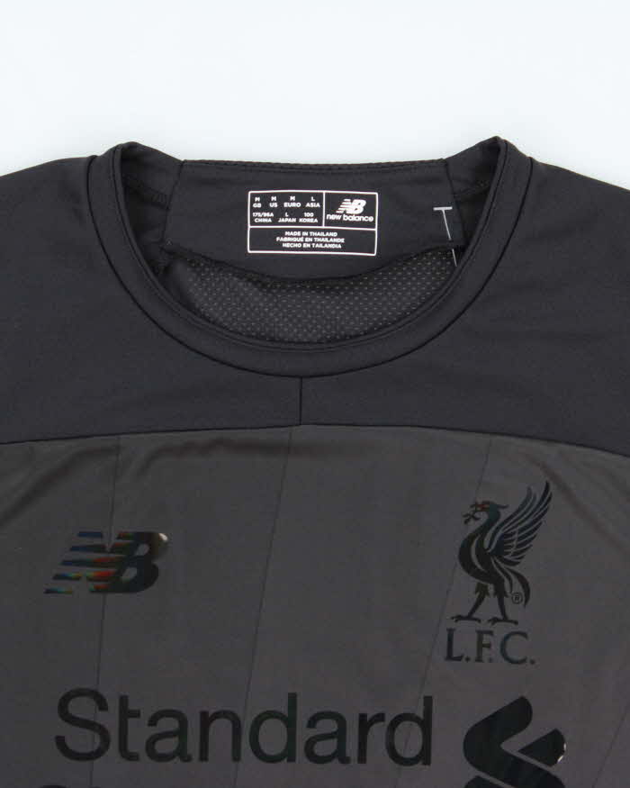 2019-20 New Balance Liverpool FC Blackout Shirt - M
