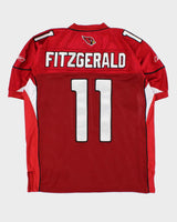 Vintage 2009 Reebok Arizona Cardinals Super Bowl Fitzgerald #11 NFL Jersey - M