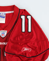 Vintage 2009 Reebok Arizona Cardinals Super Bowl Fitzgerald #11 NFL Jersey - M