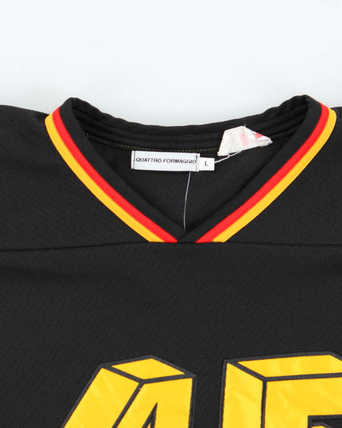 Vintage 4F Quattro Formaggio Made In Canada Ice Hockey Jersey - L