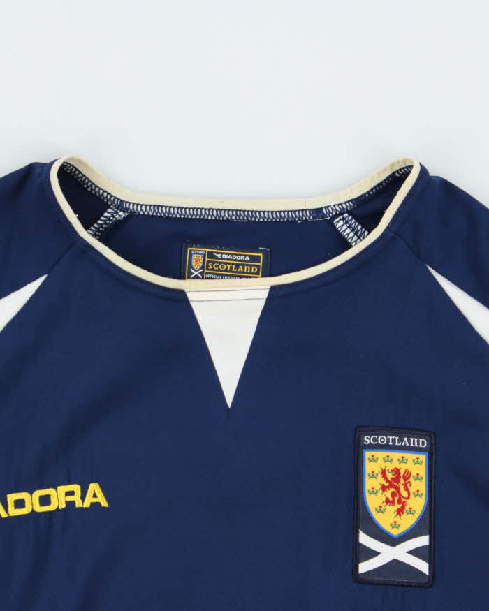 Vintage 2003-05 Diadora Scotland Home Football Shirt - L