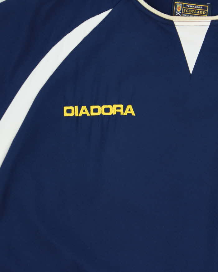Vintage 2003-05 Diadora Scotland Home Football Shirt - L