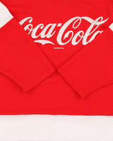 Vintage 1980s Cooper 'Coca Cola' Canadian Amateur Ice Hockey Jersey - L