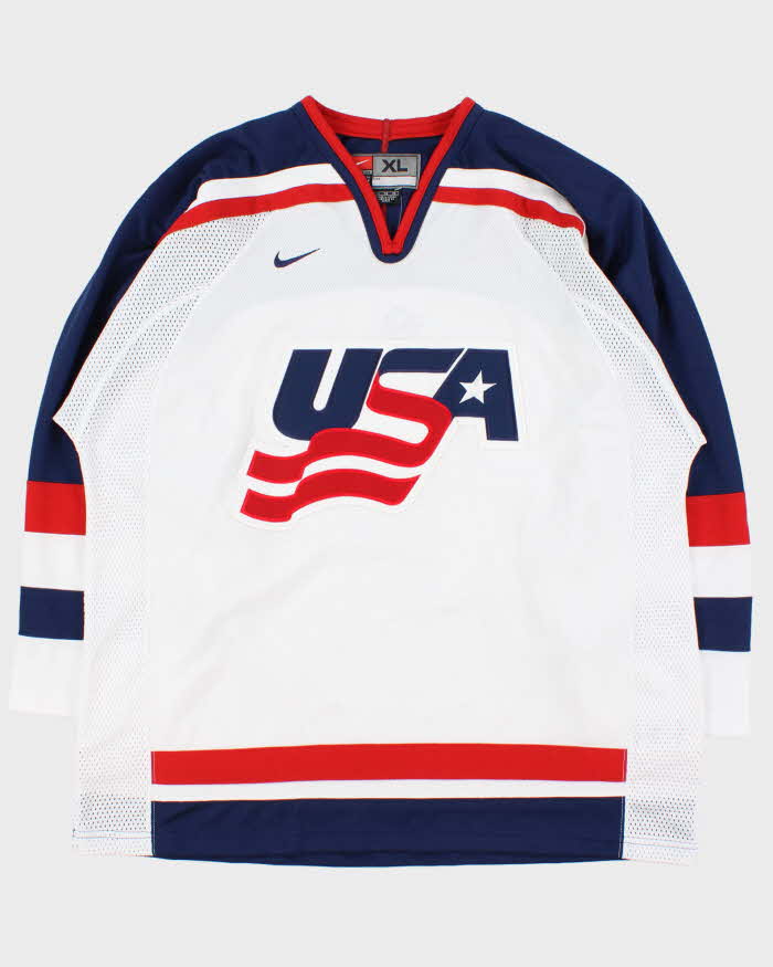 Vintage 2002 Nike Team USA Winter Olympics Ice Hockey Jersey - XL