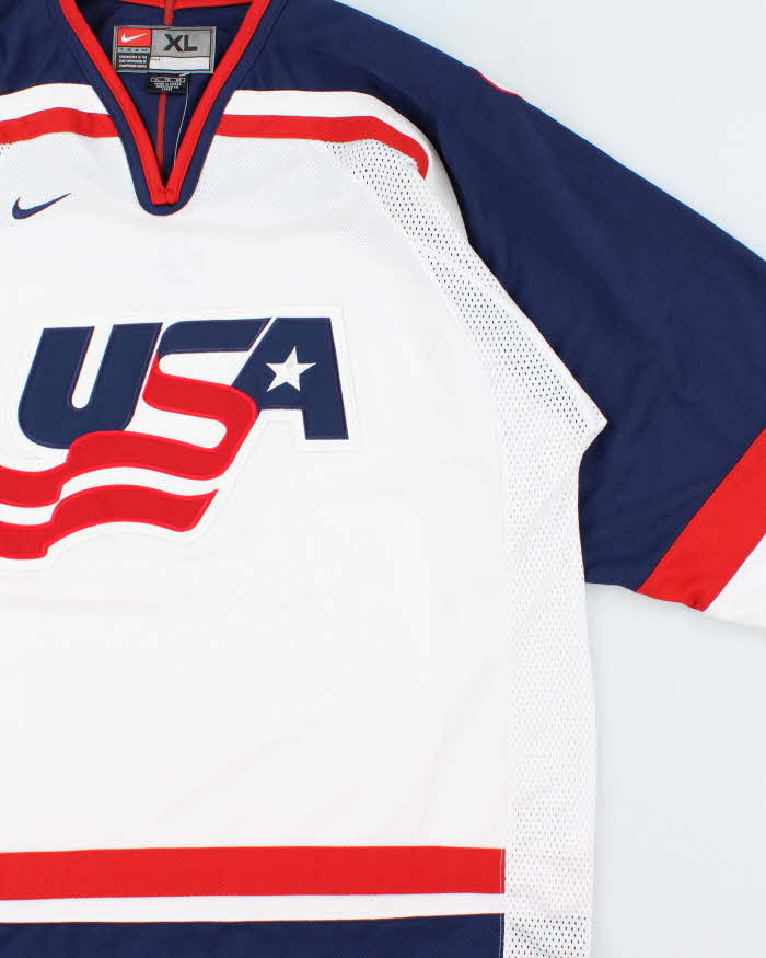 Vintage 2002 Nike Team USA Winter Olympics Ice Hockey Jersey - XL