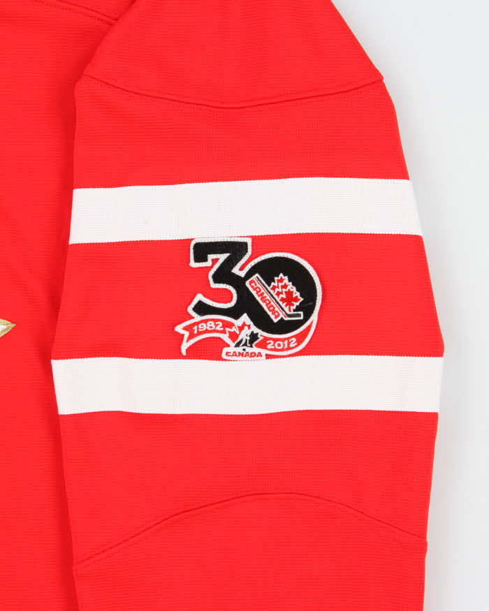Vintage 1982-2012 Nike Team Canada 30 Years Patch Ice Hockey Jersey - XL