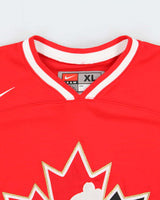 Vintage 1982-2012 Nike Team Canada 30 Years Patch Ice Hockey Jersey - XL