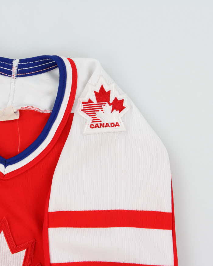 Vintage 1988 CCM Team Canada Away Ice Hockey Jersey - S