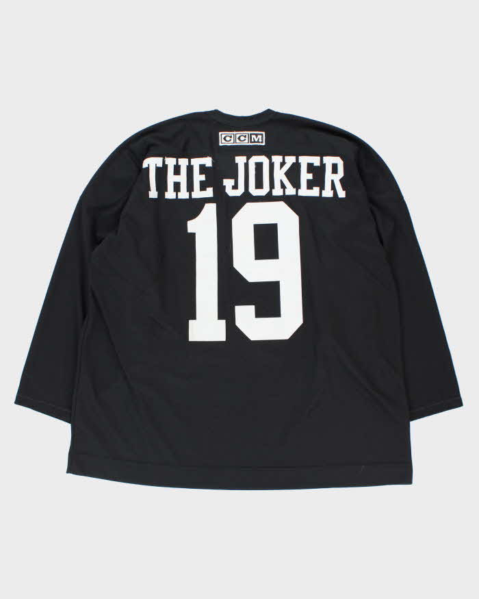 Vintage Y2K 00s CCM Detroit Red Wings 'The Joker' Center Ice NHL Air Knit Fan Jersey - XXL