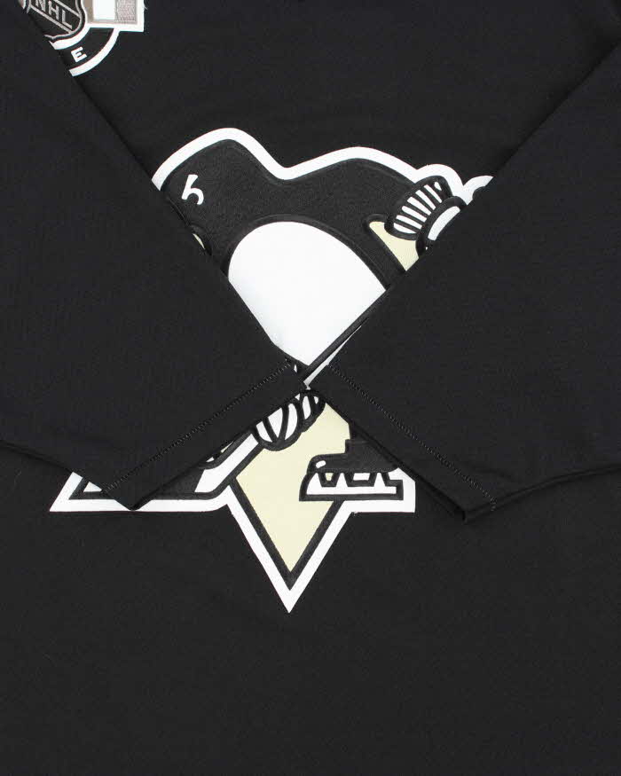 Vintage 2004 CCM Pittsburgh Penguins Center Ice NHL Air Knit Training Jersey - XL