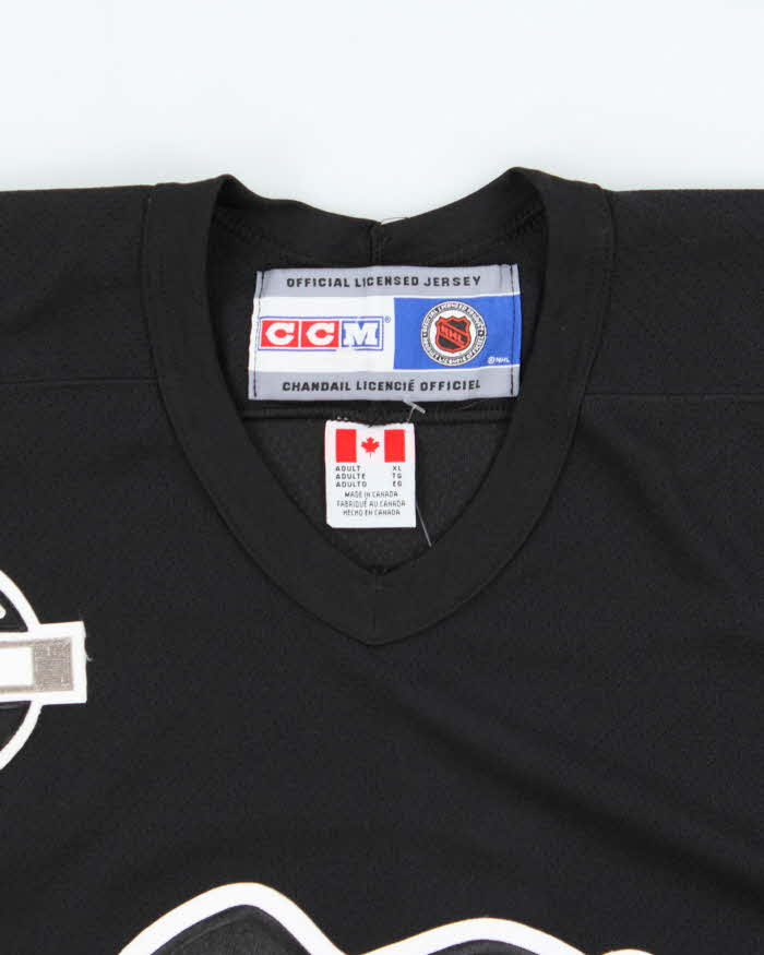 Vintage 2004 CCM Pittsburgh Penguins Center Ice NHL Air Knit Training Jersey - XL