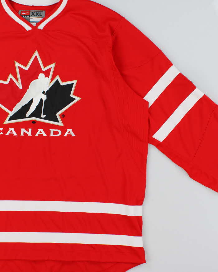 Vintage 2015 Nike Team Canada Ice Hockey Home Jersey - XXL