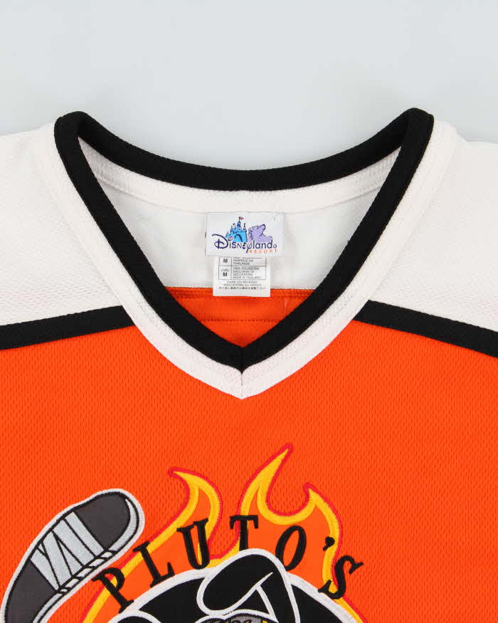 Vintage Y2K 00s Disney Pluto's Devil Dogs Ice Hockey Jersey - M