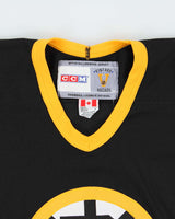Vintage CCM '1990' Boston Bruins NHL Home Jersey - L