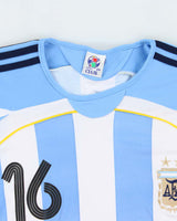 Vintage 2006 Argentina Pablo Aimar Home Football Jersey - L