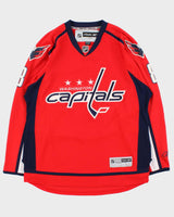 Vintage 2007-08 Reebok Washington Capitals Alexander Ovechkin Signed CCM NHL Jersey - L