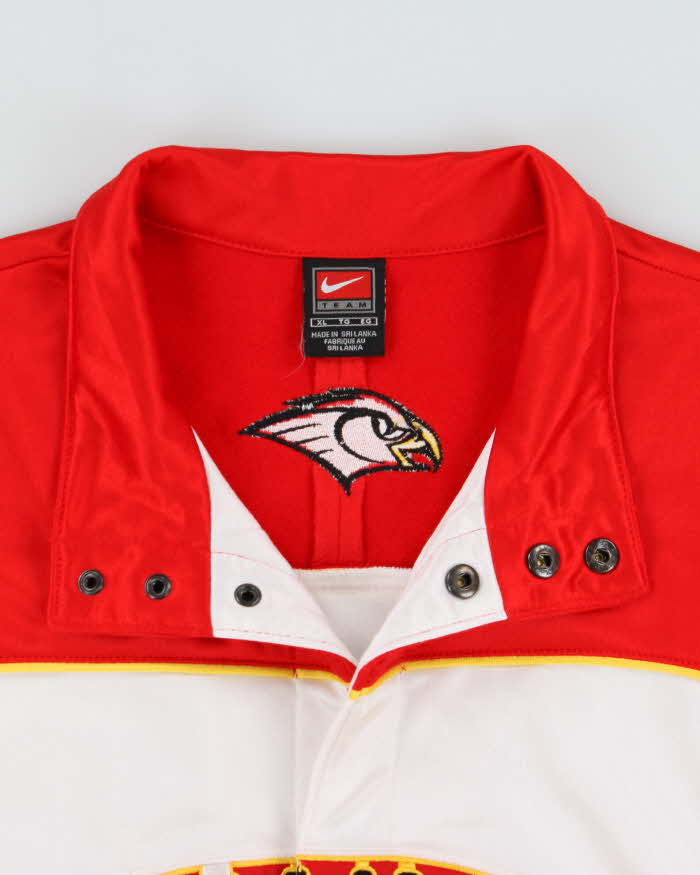 Vintage 2003 Y2K Nike Team Atlanta Hawks Shootaround Warm Up NBA Jersey - XL