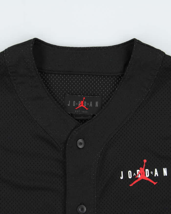 Vintage Nike Air Jordan Mesh Baseball Jersey - L