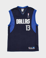 Vintage 2004-05 Y2K Reebok Dallas Mavericks Nash #13 NBA Jersey - M