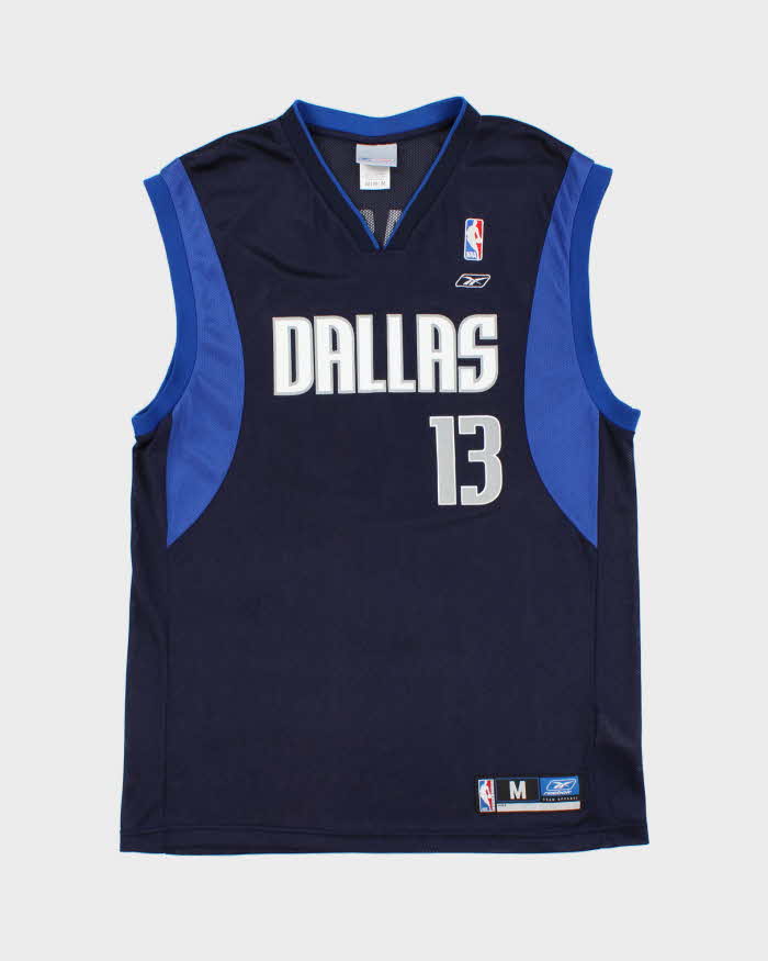 Vintage 2004-05 Y2K Reebok Dallas Mavericks Nash #13 NBA Jersey - M
