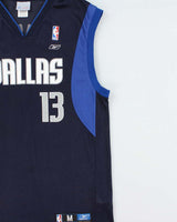 Vintage 2004-05 Y2K Reebok Dallas Mavericks Nash #13 NBA Jersey - M