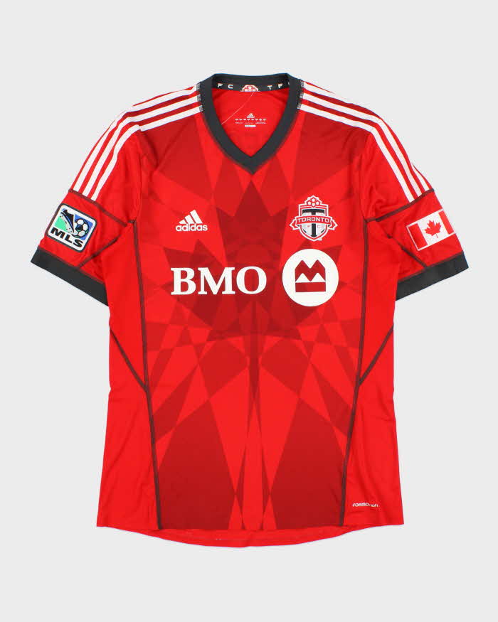 2014-15 Adidas Toronto FC Defoe #18 Player Issue MLS Home Shirt - L