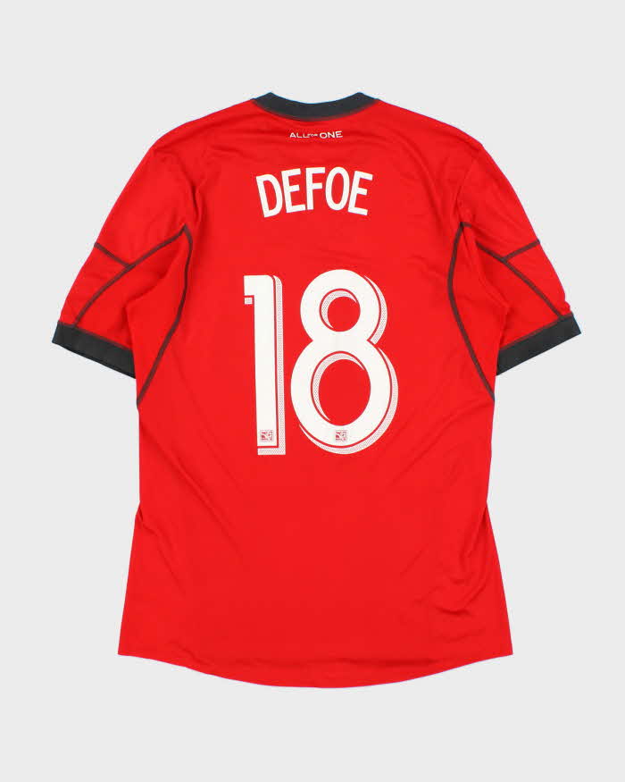 2014-15 Adidas Toronto FC Defoe #18 Player Issue MLS Home Shirt - L