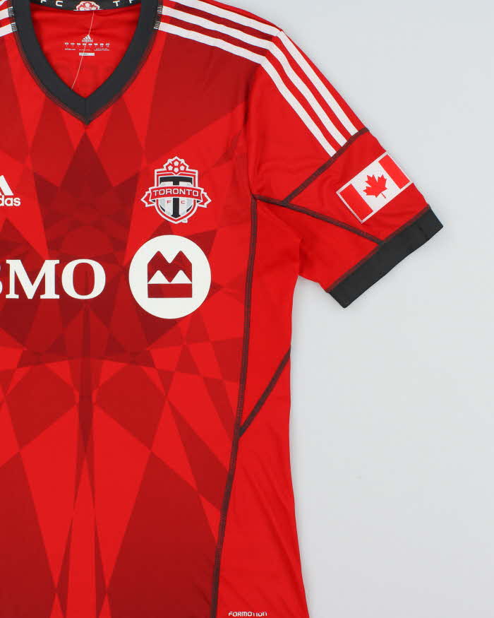 2014-15 Adidas Toronto FC Defoe #18 Player Issue MLS Home Shirt - L