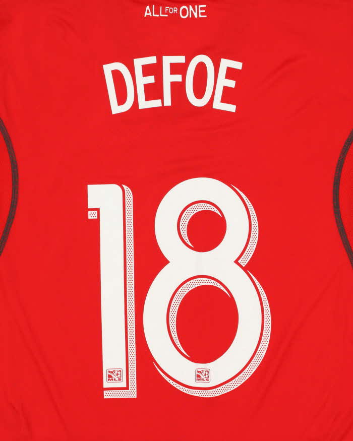2014-15 Adidas Toronto FC Defoe #18 Player Issue MLS Home Shirt - L