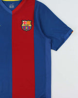 Vintage 2006-07 Nike Barcelona FC Sphere Dry LFP Home Shirt - M