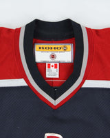 Vintage 2001-02 Koho Vancouver Canucks Gradient Maska Air Knit NHL Jersey - M