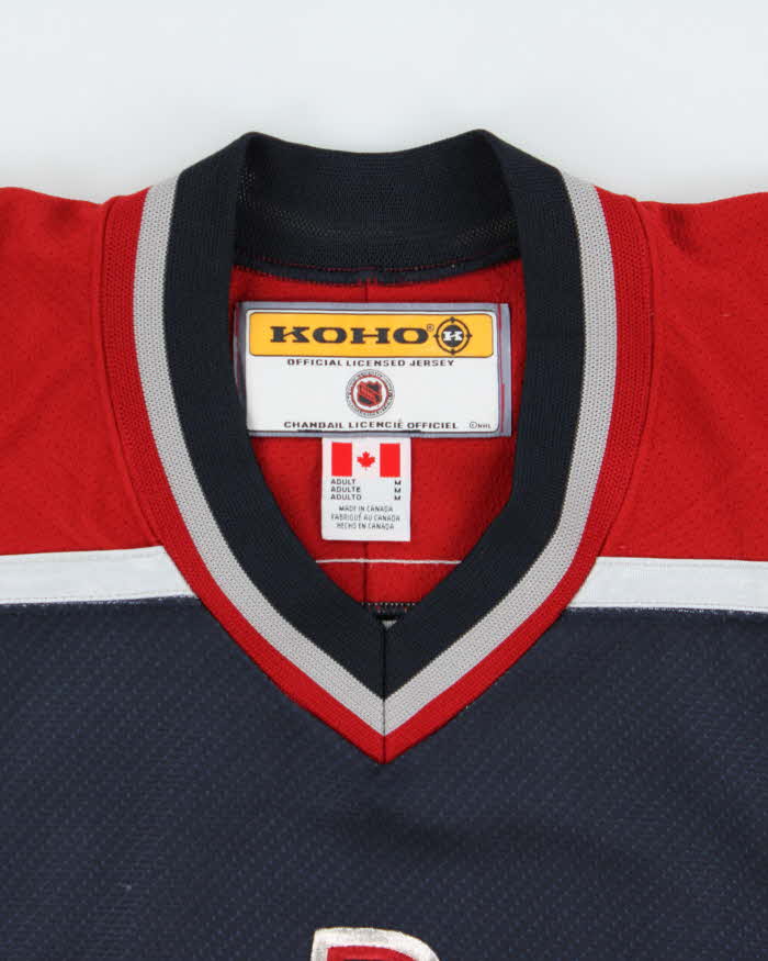 Vintage 2001-02 Koho Vancouver Canucks Gradient Maska Air Knit NHL Jersey - M