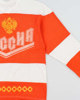 Vintage 1992 Russian Soviet Union Sergei Fedorov #15 Olympic Hockey Jersey - L