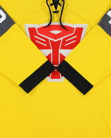 2018 Hasbro Inc. Collectors Series Geeky Jerseys Transformers BumbleBee 181/200 Limited Edition Ice Hockey Jersey - XXL