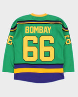 Vintage Headgear Classics Gordon Bombay Mighty Ducks 1992 Movie Throwbacks NHL Jersey - S
