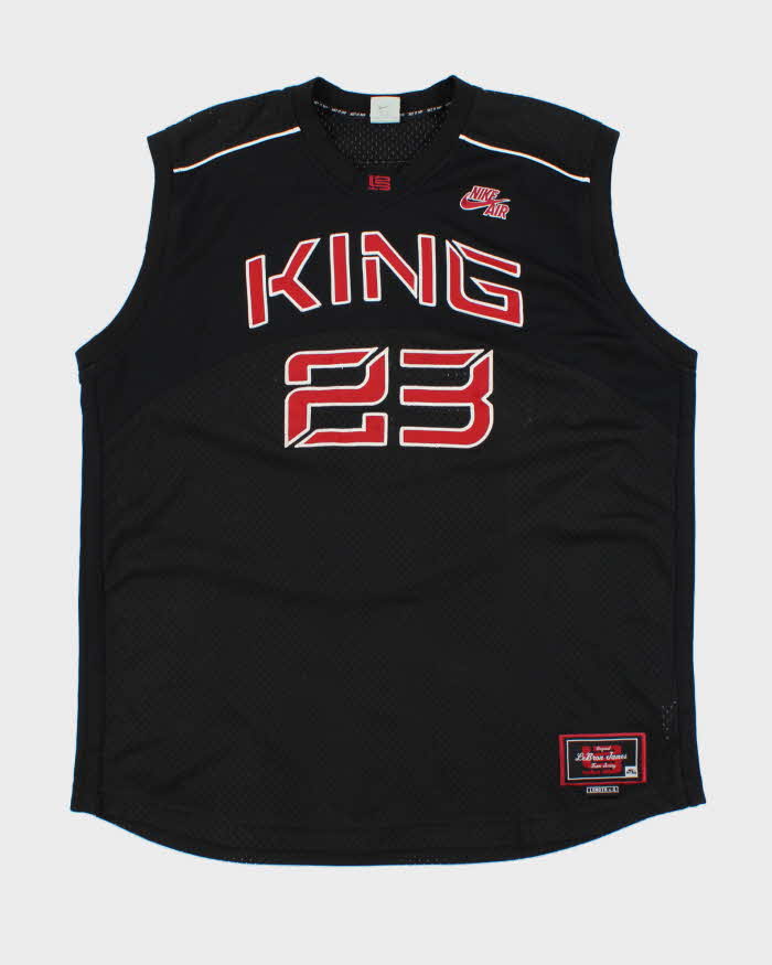 Vintage Y2K 00s Nike Air King Lebron James #23 Basketball Jersey - XL