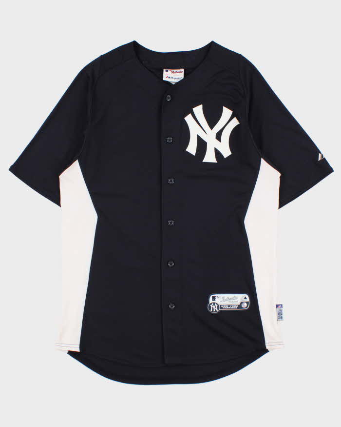 Vintage 2011 Majestic New York Yankees Coolbase MLB Baseball Jersey - M