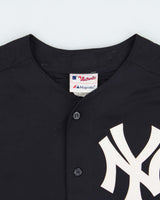 Vintage 2011 Majestic New York Yankees Coolbase MLB Baseball Jersey - M