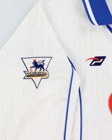 Vintage 2002-03 Portsmouth FC Nigel Quashie "11 TY Official Player Issue Long Sleeve Away Shirt - XL