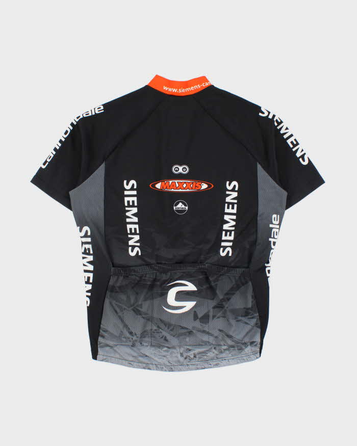 Vintage 2005 Y2K Cannondale Siemens Made In Italy Half-Zip Cycling Jersey - M