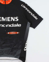 Vintage 2005 Y2K Cannondale Siemens Made In Italy Half-Zip Cycling Jersey - M