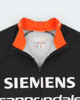 Vintage 2005 Y2K Cannondale Siemens Made In Italy Half-Zip Cycling Jersey - M